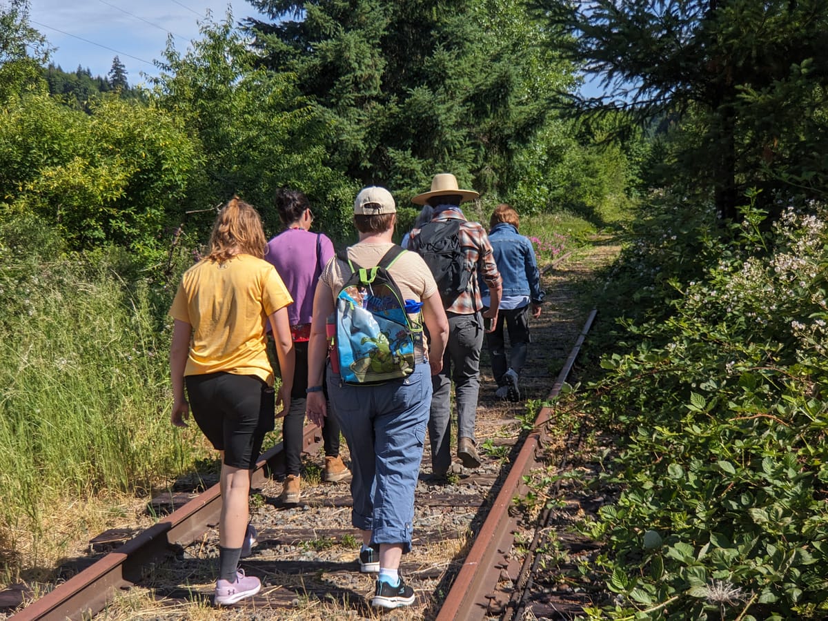 Salmonberry Trail Foundation offering guided hikes and a work party in December, January