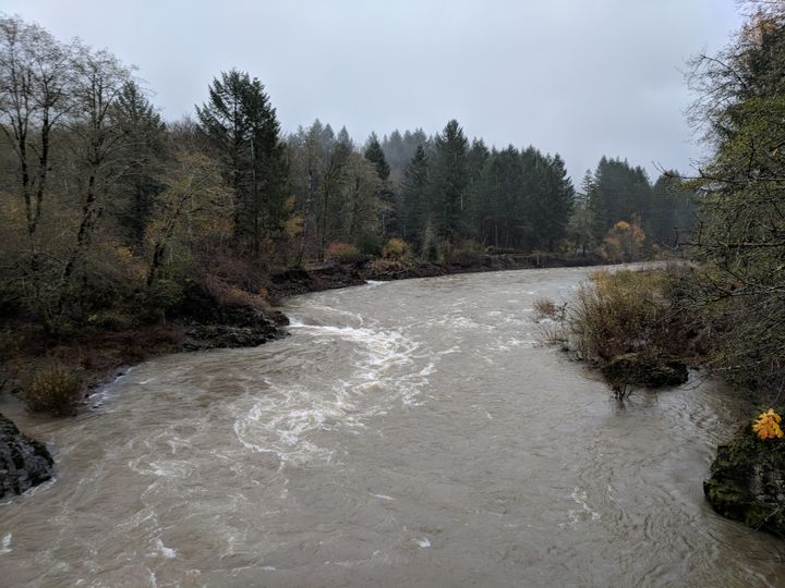 Wilson River expected to crest a foot over flood stage Friday evening